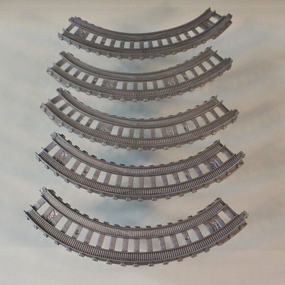 Thomas And Friends Mattel 2016 Gullane Limited Train Tracks Lot of 5 Gray - Picture 1 of 7